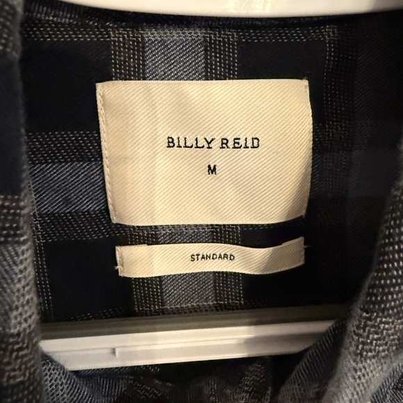 Billy Reid standard fit Button down plaid Shirt 31946 - Picture 4 of 10